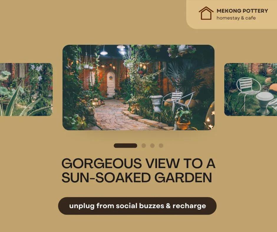 Mekong Pottery Homestay, Green-Friendly & Boat Tour Vĩnh Long Екстериор снимка