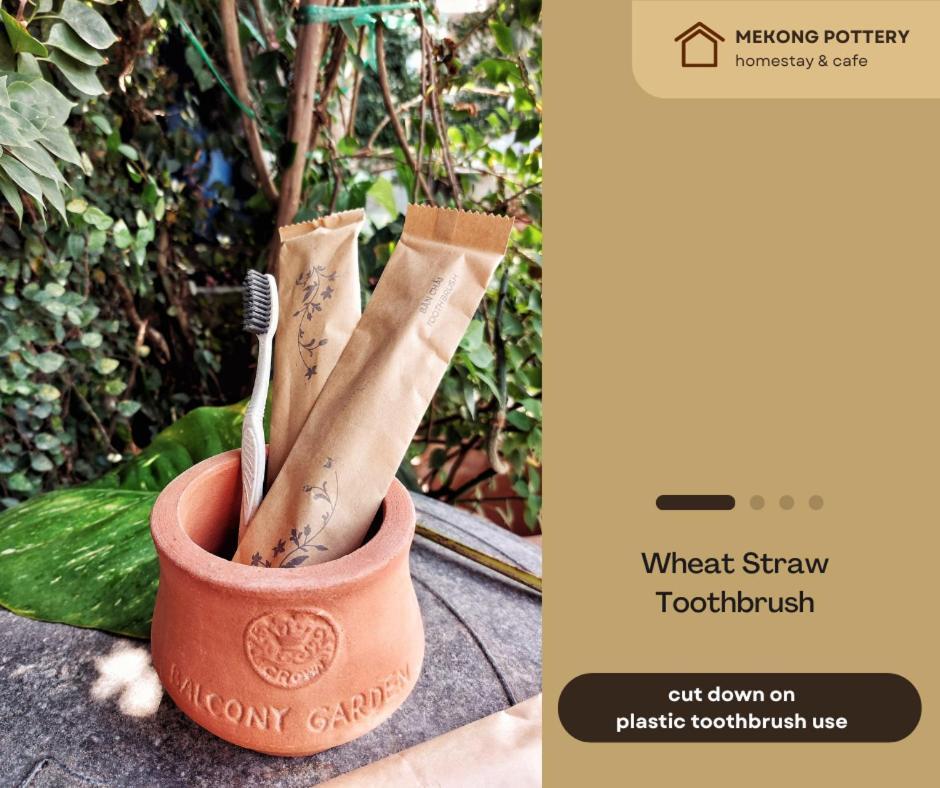 Mekong Pottery Homestay, Green-Friendly & Boat Tour Vĩnh Long Екстериор снимка